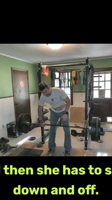 Rack Pulls To Finish The Workout!