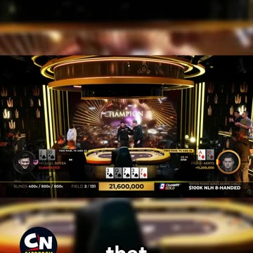 THE WILD 21 MILLION POT HAND