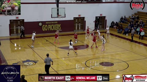 DECEMBER 2 2025 PIAA D-10 GIRLS BASKETBALL: NORTH EAST VS GENERAL MCLANE PART 12