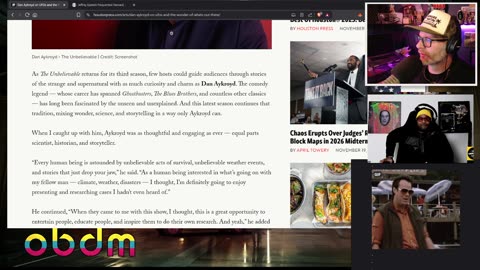 OBDM1345 - Trump Cybertruck Attack Update | Ian Carroll Bot Attack | Strange News