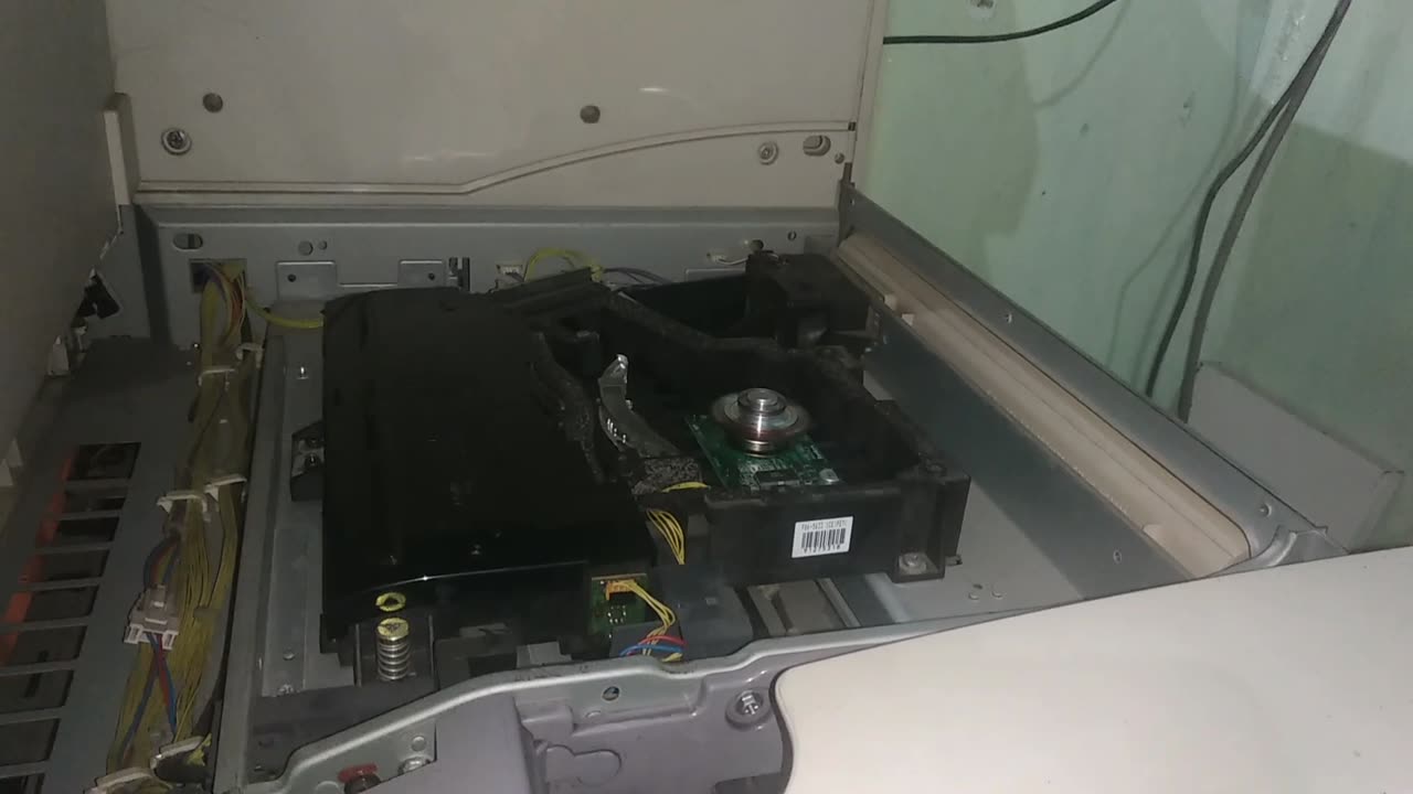 canon image runner 3300 photocopier laser unit running sound
