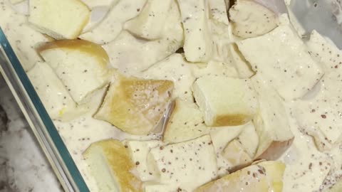cozy bread pudding