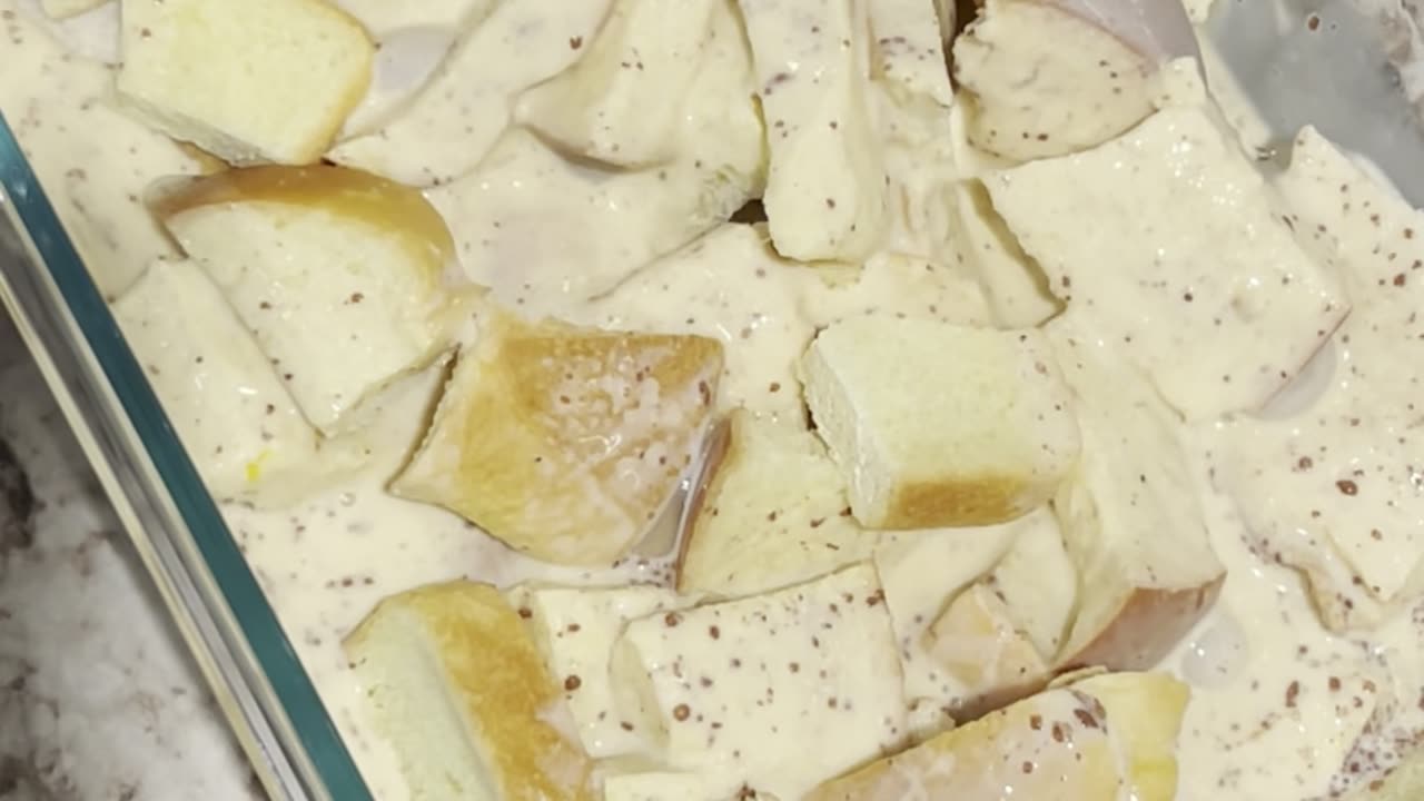 cozy bread pudding