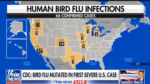 The CDC confirms bird flu has mutated after the first U.S. death in Louisiana.