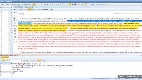 Bible Study Psalms 130 And John 3: 3-8 And John 9:1-5