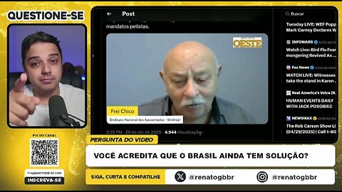 IRMÃO de LULA deu com a LÍNGUA NOS DENTES e ENTREGOU o QUE FIZERAM 2025-04-29