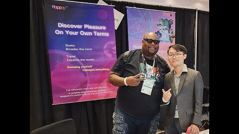 Big Will Meets Steven from Happy Pi Tech at AVN 2026