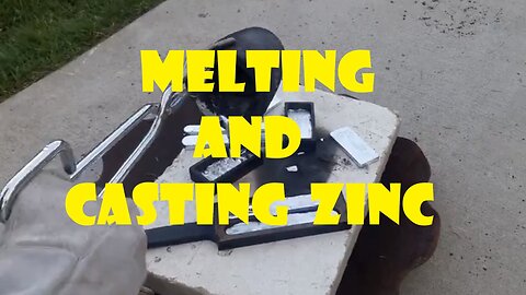 Melting and Casting Zinc