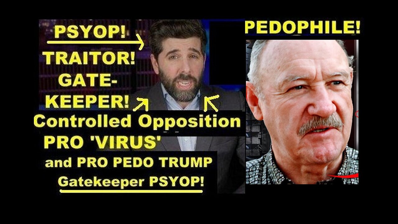 Controlled Opp PRO 'Virus' & Pedo TRUMP Gatekeeper Psyop The People's Voice in Plain Sight!