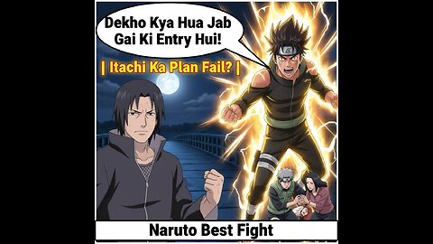 Dekho Kya Hua Jab Gai Ki Entry Hui! | Itachi Ka Plan Fail? | Naruto Best Fight