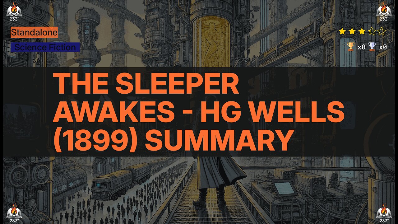 The Sleeper Awakes - HG Wells (1899) Summary