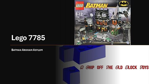 Lego 7785 Batman Arkham Asylum