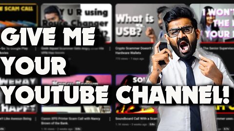 Triggered Norton Scammer Wants My YouTube