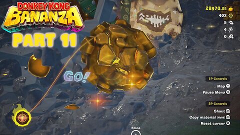 Donkey Kong Bananza (Blind/Multiplayer) Part 11 ~ This is the Best Way to get Free Maps!