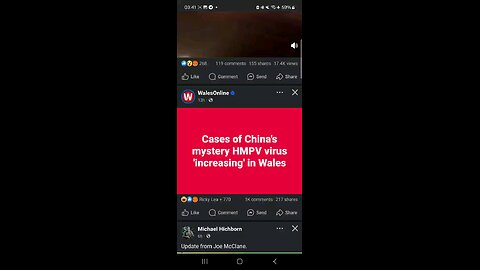 Wales Online : HMPV virus 13/01/2024