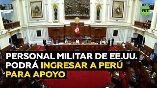 Permiten al personal militar de EE.UU. el ingreso en Perú para 'labores de apoyo'