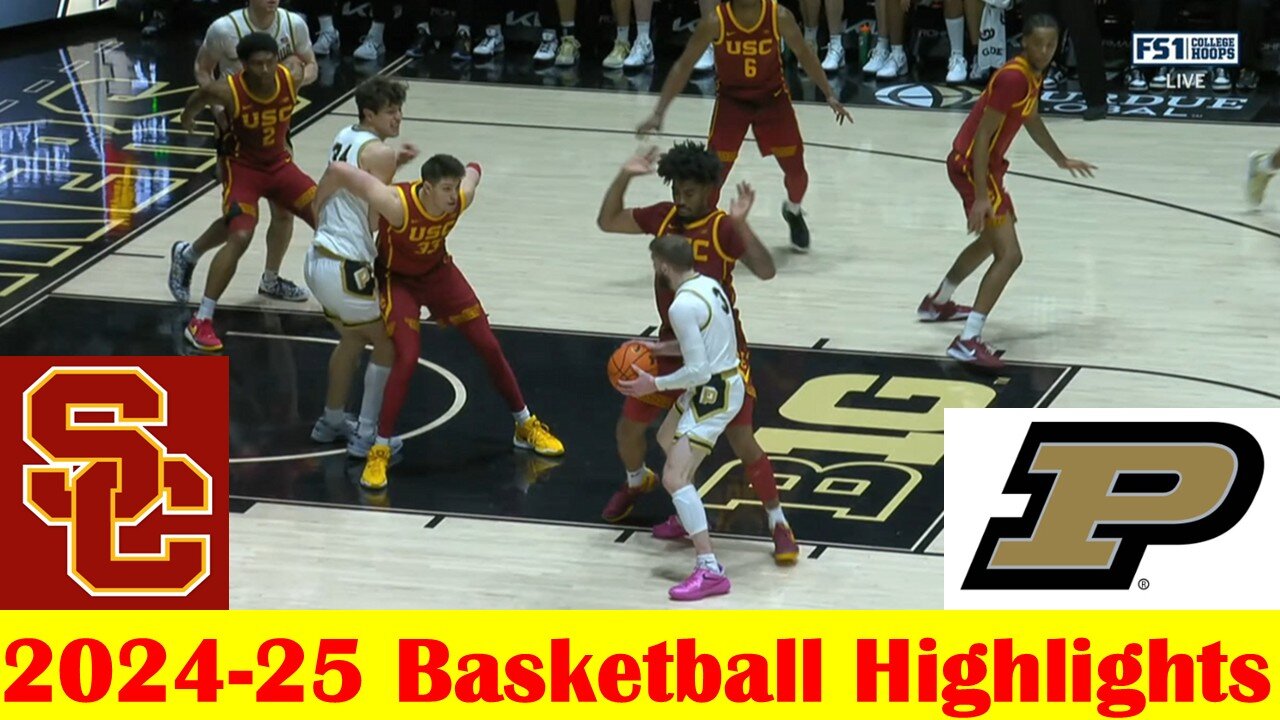 USC vs #7 Purdue Basketball Game Highlights 2 7 2025