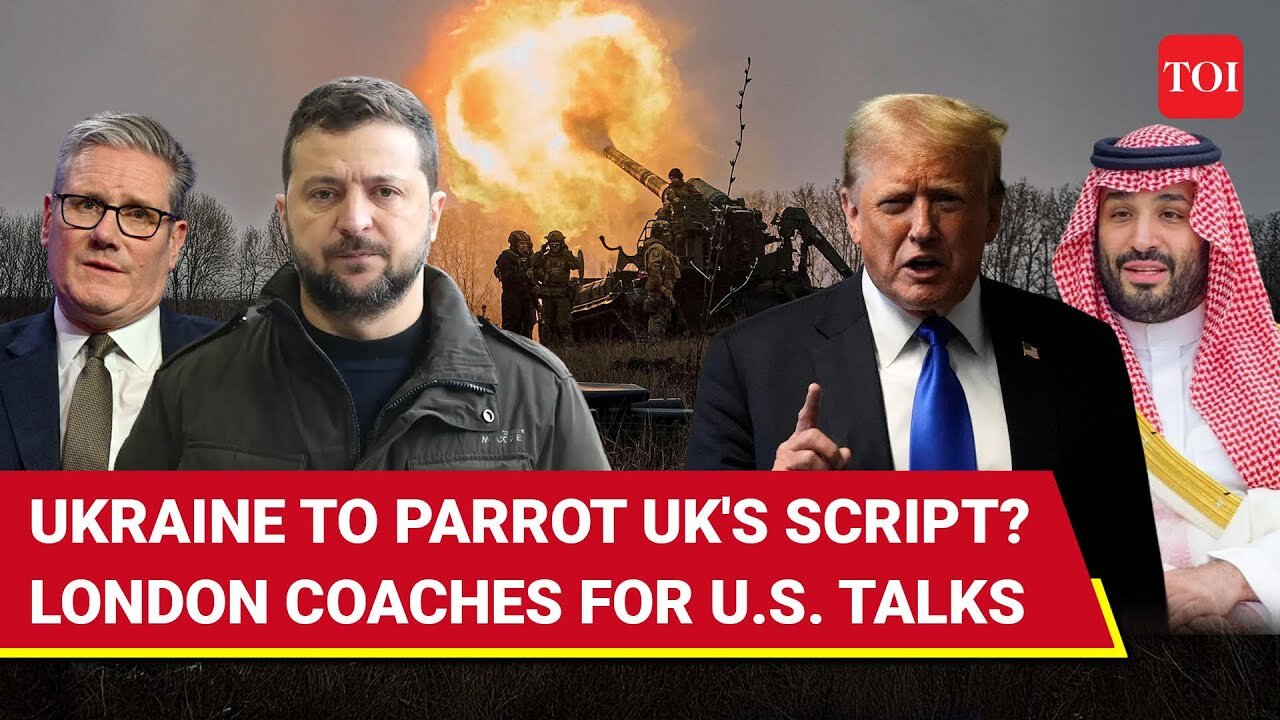 _Puppet_ Zelensky To Parrot UK_s Script In Saudi_ Starmer Comes To Rescue After U.S. Humiliation