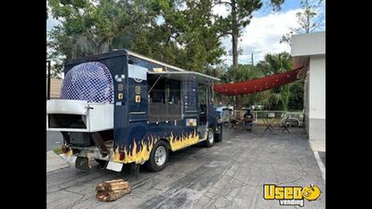 16' Chevrolet P30 Pizza Food Truck | Well Equipped Mobile Pizzeria for Sale in Florida!