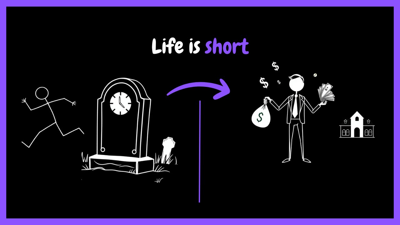 Life is short how to spend it wisely