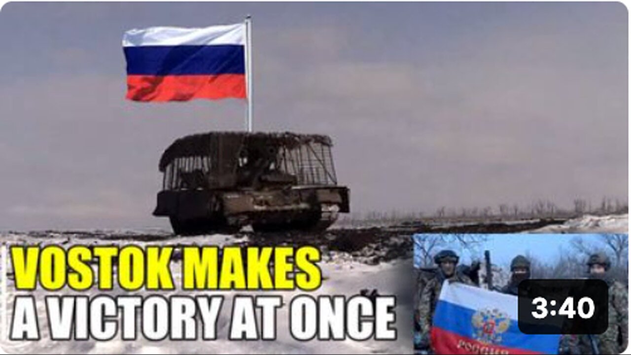 Vostok liberates two villages as tanks and drones clearing Ukraine there!