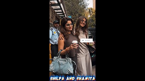 Bollywood Actress Shilpa and Shamita Spotted at Bandra 🥰