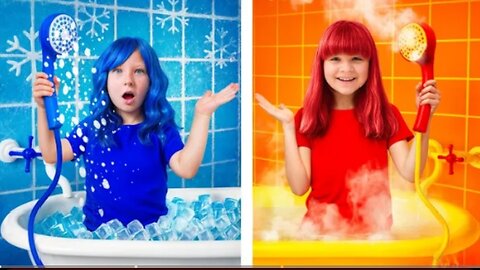 Ice Princess vs Fire Princess | Magical Story for Kids & Family Adventure