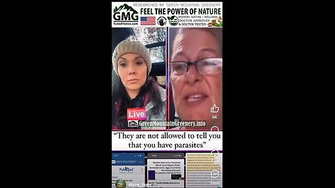 "They're not allowed to tell you if you have parasites."