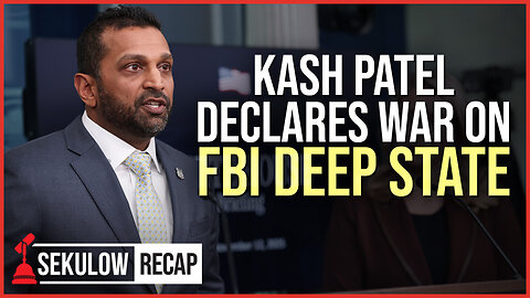 Kash Patel Declares War on FBI Deep State