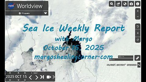 Sea Ice Weekly Report with Margo (Oct. 15, 2025)