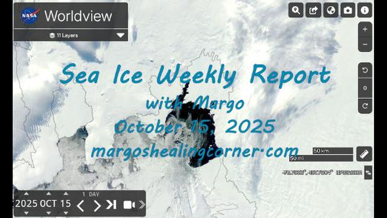Sea Ice Weekly Report with Margo (Oct. 15, 2025)