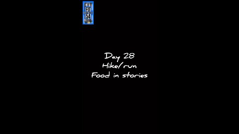 Day 28–30 day shred hike day!