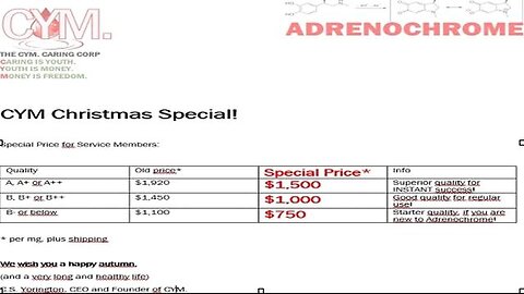 A D R E N O C H R O M E -- Its everywhere!