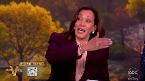 Kamala Harris on why she lost the election - "we just didn't have enough time" (107 days edition)