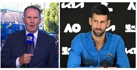 Novak Djokovic boycott the usual post-match interview after insults by Channel 9 host Tony Jones