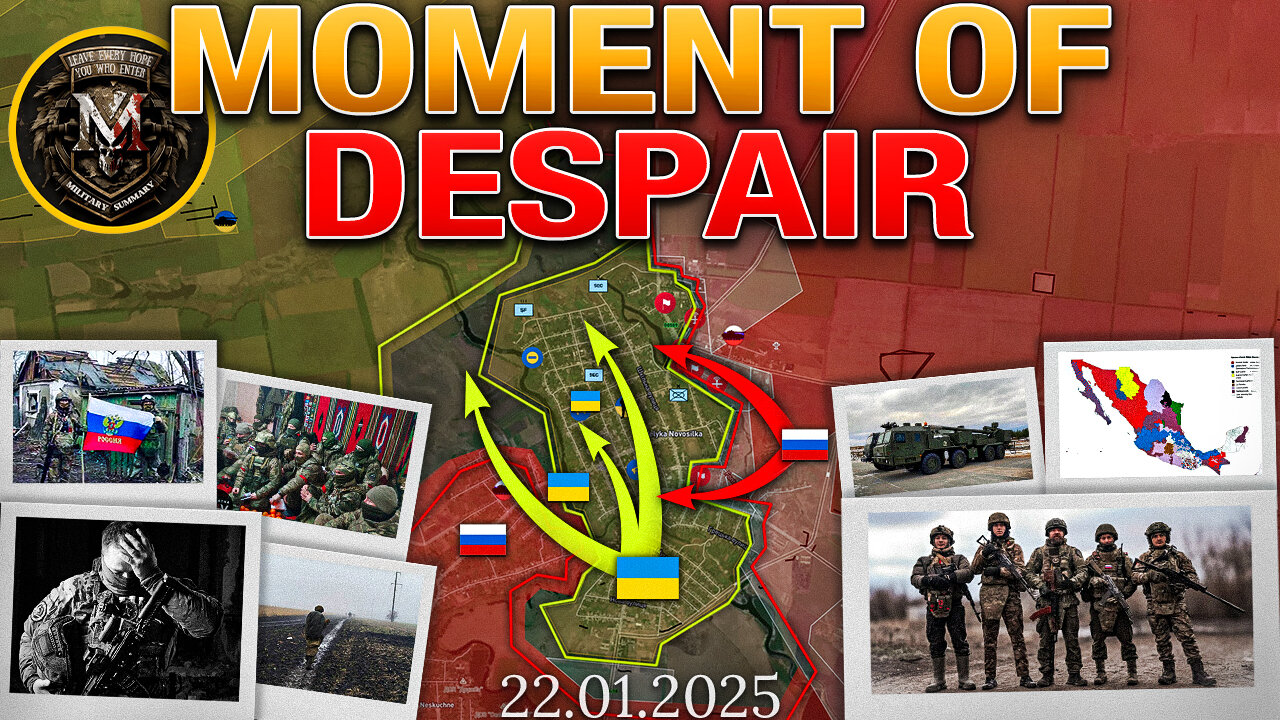 Mexican Cartels Prepare💀🔫 Ukrainians Try To Break Out of Encirclement🛡️🔄 Military Summary 2025.01.22