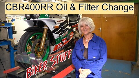 CBR400RR Oil change