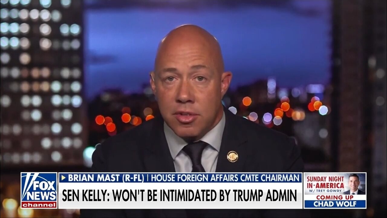 Rep Brian Mast: Seditious Six Are Despicable!