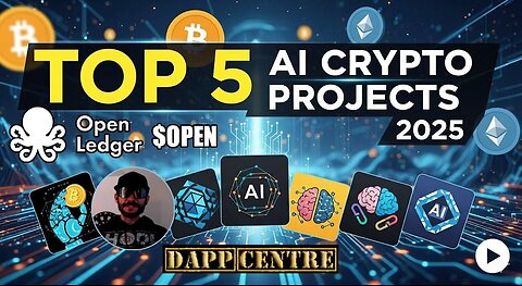 TOP 5 NEW AI CRYPTO PROJECTS FOR 2025! 🤑