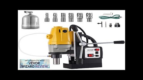 VEVOR 1100W Magnetic Drill Press with 1-1/2 Inch (40mm) Boring Diameter MD40 Review