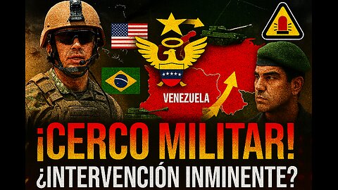 ¡Alerta máxima! Tropas de EE.UU. y Brasil cercan Venezuela