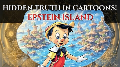 HIDDEN TRUTH IN CARTOONS PT 2 PINOCCHIO (EPSTEIN ISLAND TRAFFICKING) |PLEDGE LIGHT🪬👁