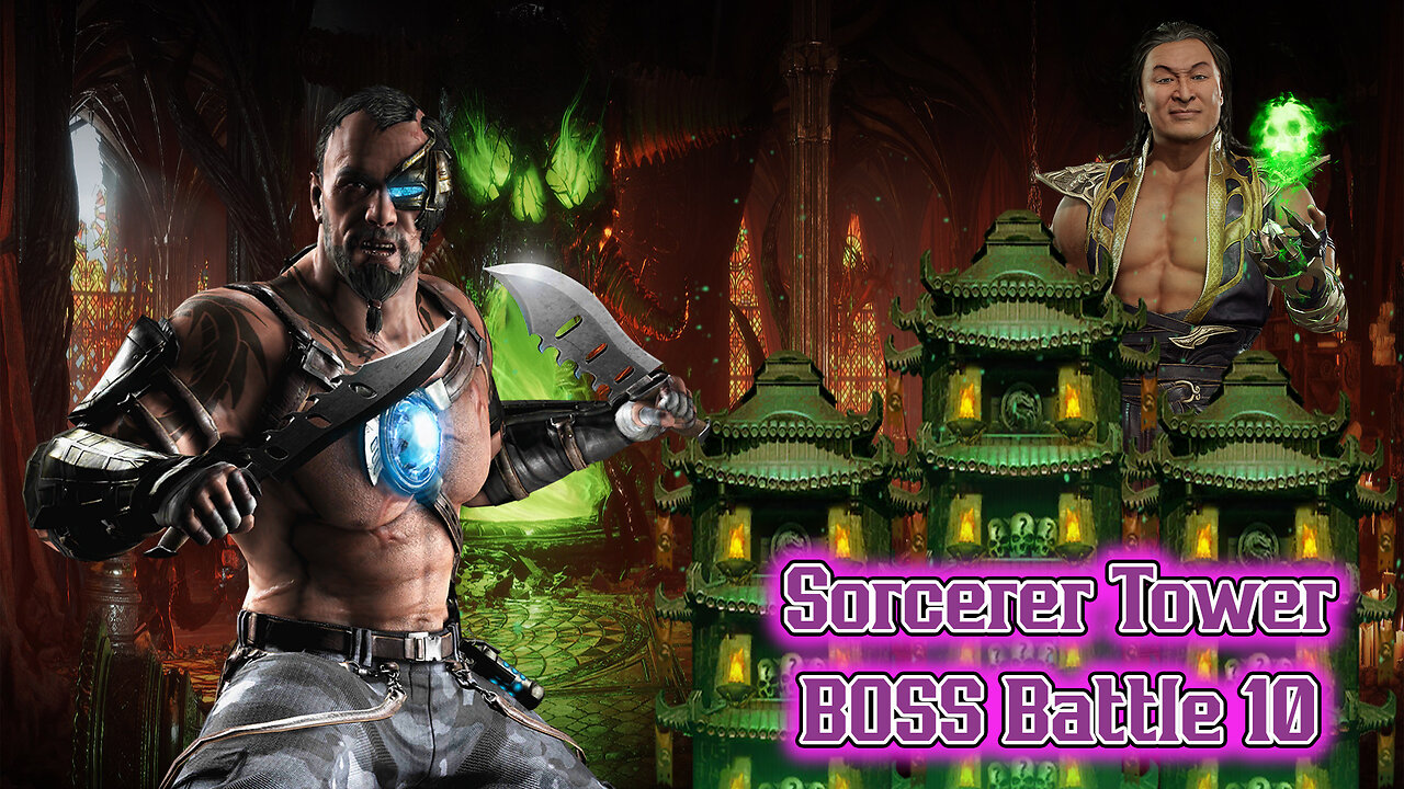 MK Mobile. Sorcerers Tower BOSS Battle 10