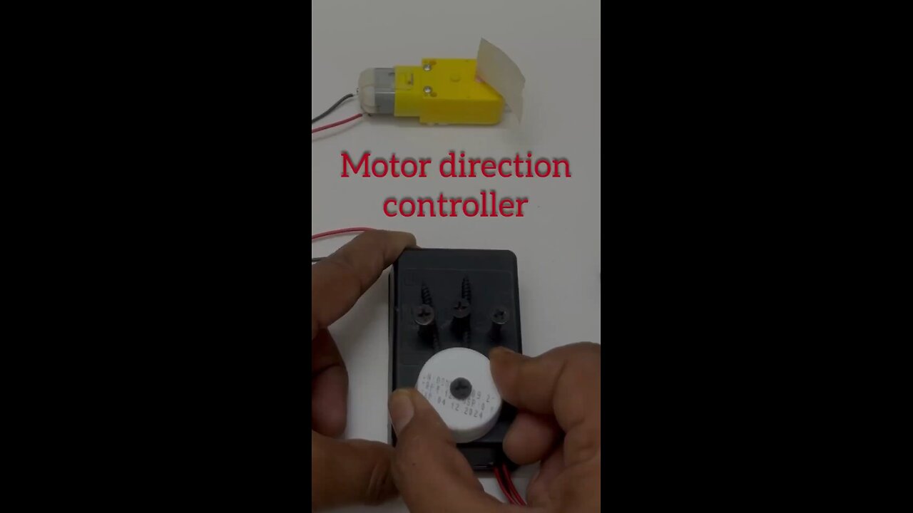 DC Motor Direction Controller | Forward Reverse Control