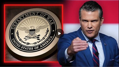 "To Ensure Peace, We Must Prepare For War!" Sec. Hegseth Addresses Top Military Leaders 