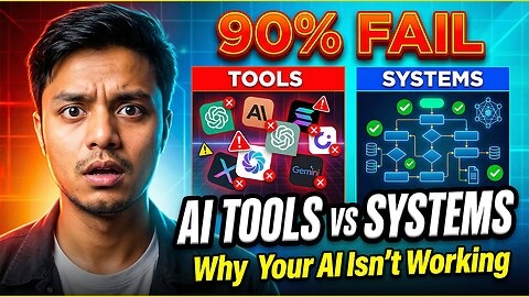 AI Tools vs AI Systems The #1 Reason 90% of Businesses Fail With AI