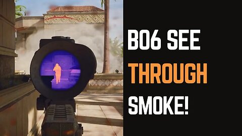 How to See Players Thru Smoke in COD BO6 with an AR!