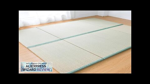 Japan Style Foldable Sleeping Mattress Tatami Straw Mat Home Decor Yoga Mat Review