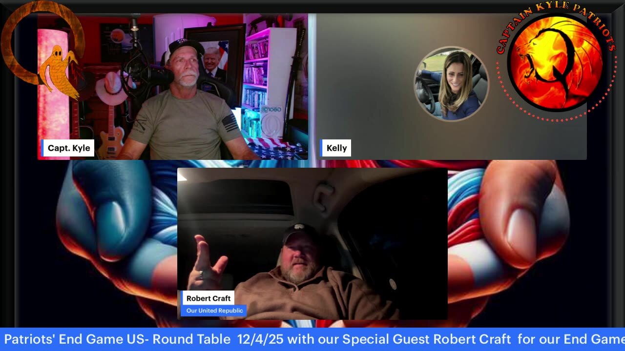 CaptKyle Patriots End Game - Capt Kyle & Kelly joined by Robert Craft