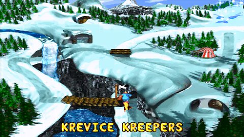 D.K.C. 3™ : DIXIE KONG'S Double Trouble! / ACT #5. K3 / A5#1. KREVICE KREEPERS! DK